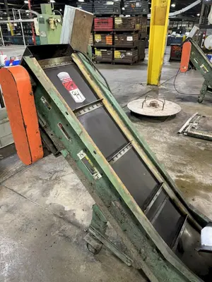 10" WIDE ROACH INCLINED CONVEYOR