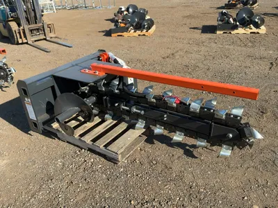 Used WOLVERINE TCR-12-48H SKID STEER TRENCHER Trenchers Michigan US | Miedema Asset Management Group #1322374