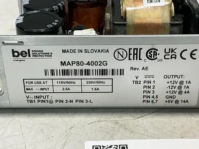 USED BEL MAP80-4002G
