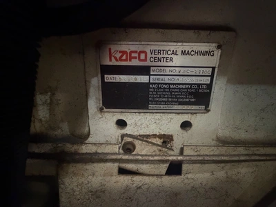 2006 KAFO VMC21100 Machining Centers, Vertical | Asset Exchange Corporation (5)