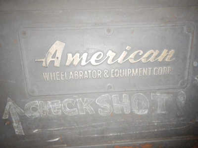 66" Wheelabrator w/ Swing Table