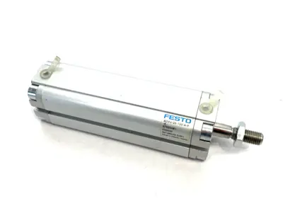 USED FESTO COMPACT DOUBLE-ACTING PNEUMATIC CYLINDER 156043