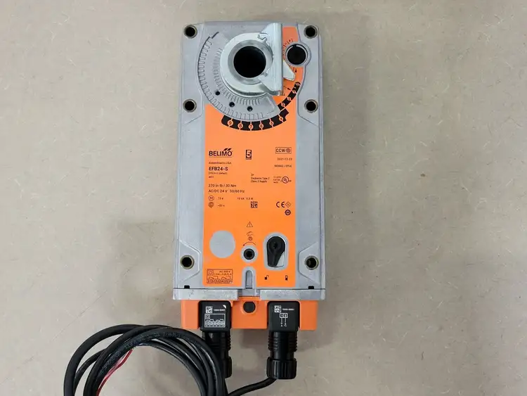 Used BELIMO EFB24-S Electric Motor Driven Actuators British Columbia CA | Lenmark #255289