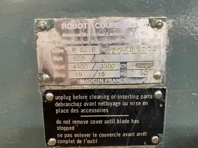 USED ROBOT COUPE R25B