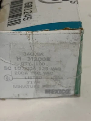 NEW LITTELFUSE 312008.H