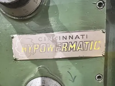 14" X 72" CINCINNATI HYPOWERMATIC HORIZONTAL BED-TYPE MILL / MILLING MACHINE: STOCK #20657