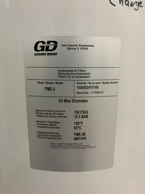 2018 GARDNER DENVER VS45-70A03 Planta de aire compresor | Perry Equipment (15)