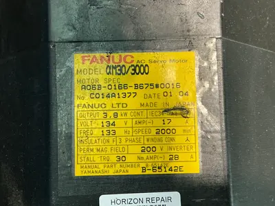 Used 2004 FANUC A06B0166B675#0016 Motors (misc) Ohio US | HGR 24 #1293777