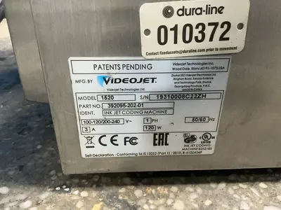 Used VIDEOJET 1520 Engravers Ohio US | HGR 24 #1471960
