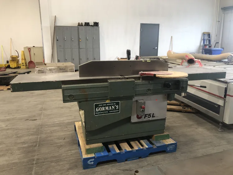 Used SCM F5L Woodworking Jointers British Columbia CA | Coast Machinery Group #882870