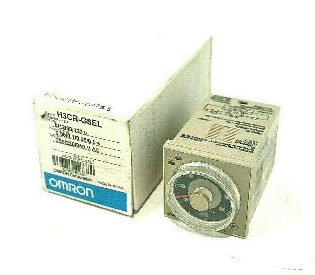 NEW OMRON H3CR-G8EL TIMER H3CRG8EL