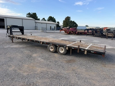 Used 2012 BIG TEX 14GN-32 Flatbed Trailers Oklahoma US | Miedema Asset Management Group #1709287