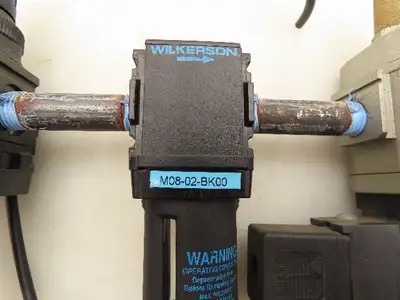 Wilkerson SMC B08-02-FLG0 Pneumatic Filter Regulator Soft Start Valve Assembly