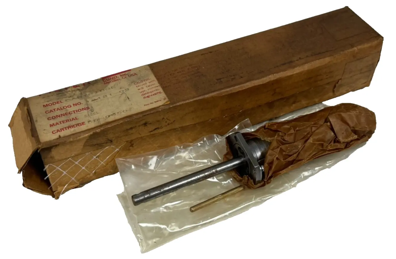 NEW CUNO 12131-09 CARTRIDGE STEEL 50-0050