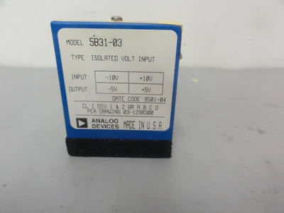 NEW ANALOG DEVICES SB31-03