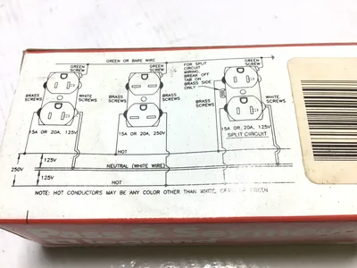 Turnlok L520-R Black Receptacle 20A 125V 2P 3W NEMA L5-20R (Lot of 6)