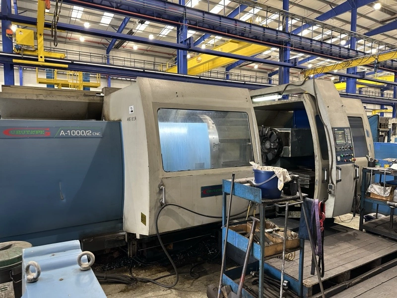 GURUTZPE CNC Flat Bed Lathe, in good used condition, POA