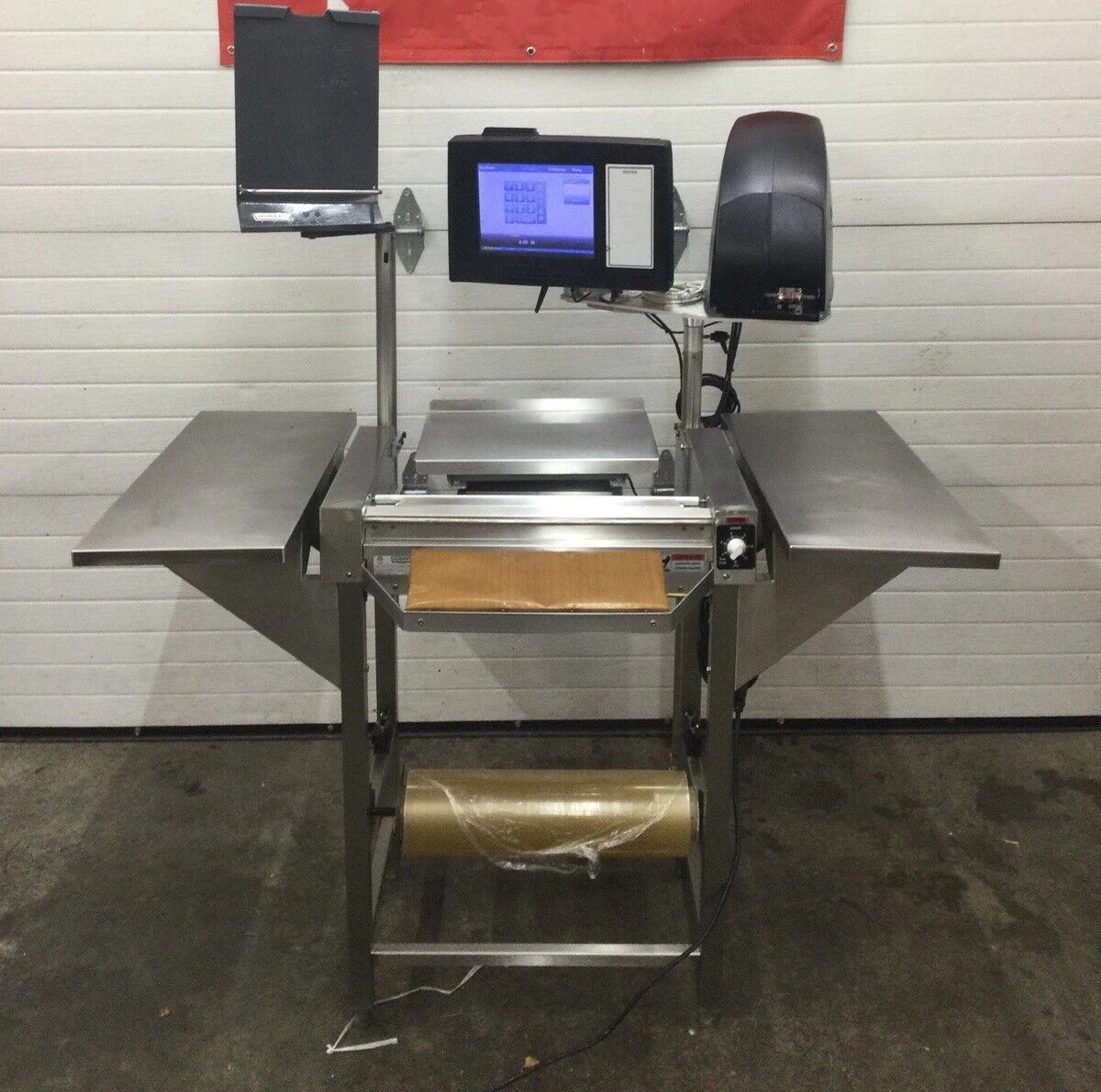 167-0263 Hobart HWS-4 w/ Access Printer CPU Scale EPCP-3WM & EPP-3