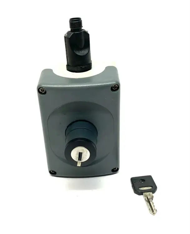 Used ABB PUSHBUTTON ENCLOSURE W/ KEY SELECTOR SWITCH Electrical Boxes | Maverick Industrial Sales #1120046