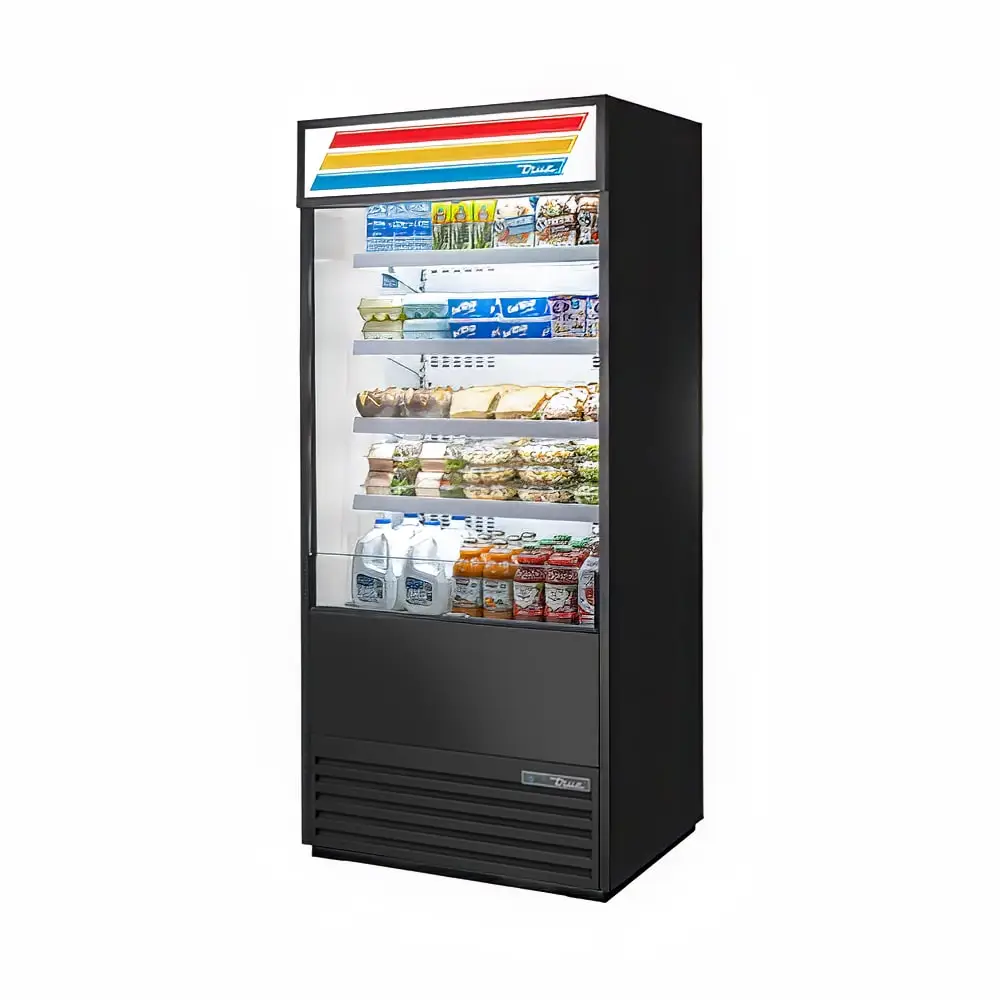 Used True TOAM-36-HC~TSL01 Open Air Merchandisers (coolers) Illinois US | Falcon Restaurant Supply #1374430