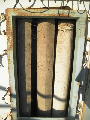 Silo, 1,750 CF, 12' X 15', Cone Bottom, Dust Collector, #S742417