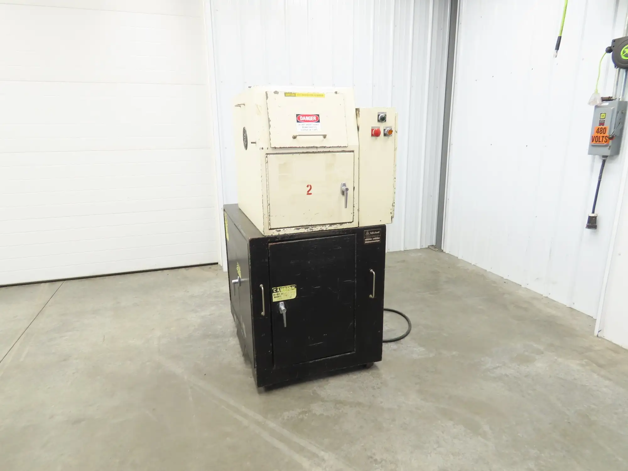 Ball & Jewell CG-812-SCSX Plastic Granulator Shredder Chipper 7.5HP 230/460V 3Ph