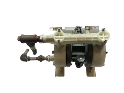 Used Yamada Pneumatic Air Operated Double Diaphragm Pump 3/4" Polypropylene Diaphragm Pumps Michigan US | Maverick Industrial Sales #1390910