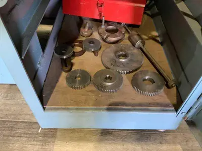 11" X 18" SHARP MODEL #H1118 PRECISION LATHE W/ ENGLISH & METRIC: STOCK #23758
