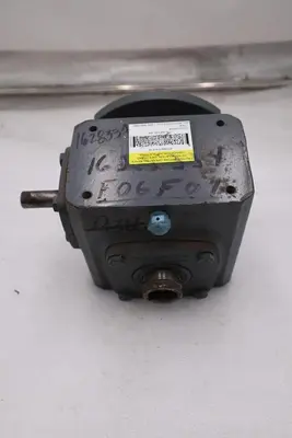 BOSTON GEAR H718-5-H-P16 Right Angle Hollow Shaft Worm Gear Speed Reducer #H981
