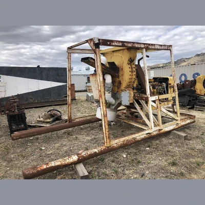 Skid Mounted 40in x 8in Rotary Pulverizer