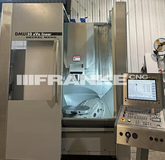 Used 2007 DMG MORI DECKEL MAHO DMU 50 EVO LINEAR Vertical Machining Centers (5-Axis or More) | FRANKE CNC, LLC #1382653