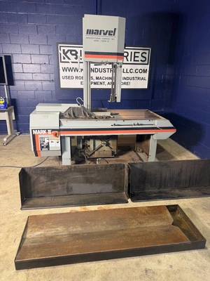 Used MARVEL SERIES 8 MARK II Vertical Band Saws Michigan US | K.B. Industries LLC #1407947