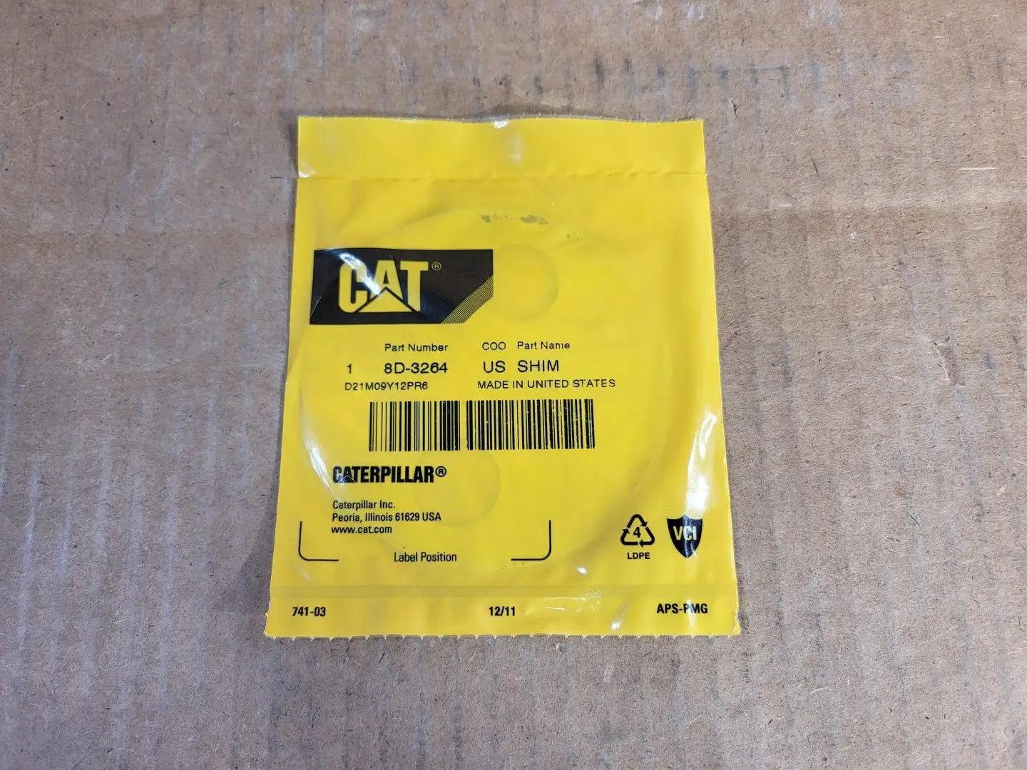 NEW CATERPILLAR 8D-3264