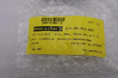 NEW OPEN BOX Clark Reliance ECID-23R Control Module STOCK G865A