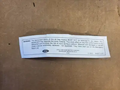 NEW FORD HC3Z-25043B13-AE