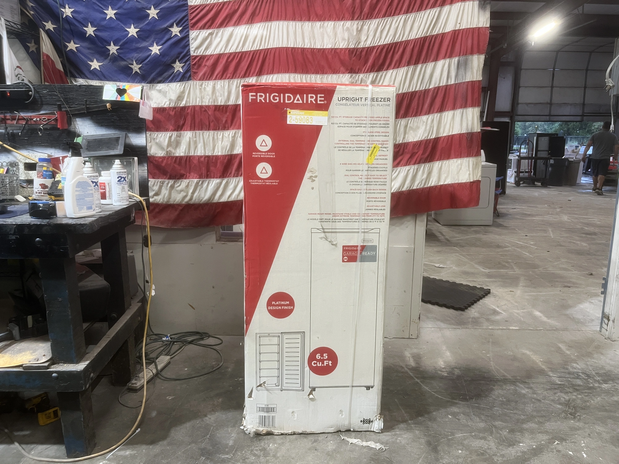 Used FRIGIDAIRE GARAGE READY Freezers Michigan US | Miedema Asset Management Group #1425149