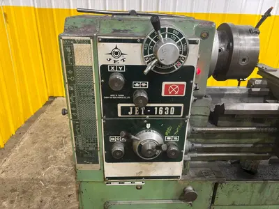 16" X 30" JET MODEL #1630 GAP BED ENGINE LATHE: YOBRO #24482