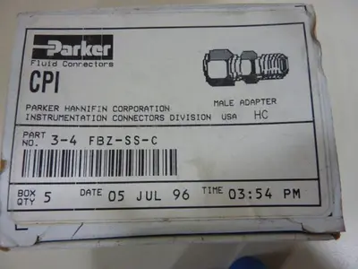 NEW PARKER 3-4 FBZ-SS-C