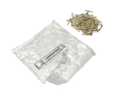 New | in-Stock Amphenol Silver Terminal Crimp Contacts 1.6mm Size LOT OF 100 Electrical Fittings Michigan US | Maverick Industrial Sales #1456813