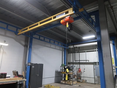 Used GORBEL 1 TON WORKSTATION CRANE Cranes (Misc) Wisconsin US | Lemke Machinery Sales #1494974