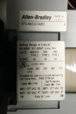 USED Siemens 140M-C2E-A25 SER B +  (2) 100-C09Z*10 SER A + A02