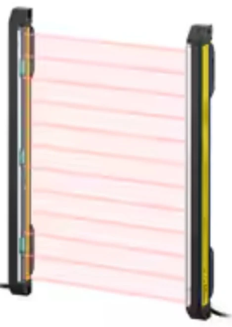 Keyence GL-S24FH Safety Light Curtain, Flat Type 24 Beam Axes [Refurbished]