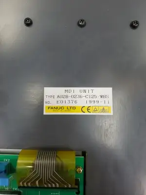 USED FANUC A02B-0236-C125/WBS MDI UNIT