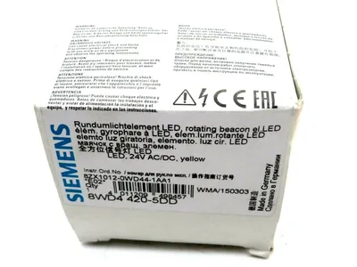NEW SIEMENS 8WD4-420-5DD ROTATING LIGHT 8WD44205DD