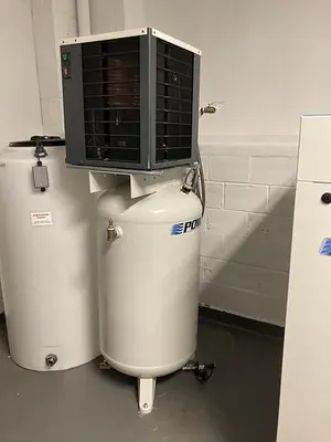 Unused 2021 Powerex 15 HP Enclosed Scroll Air Compressor