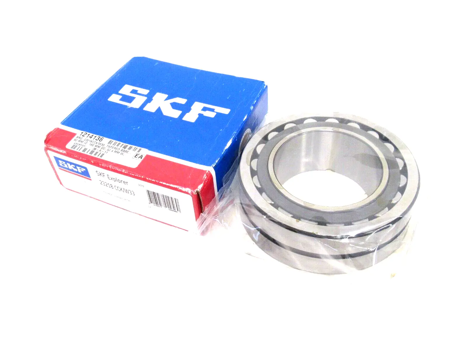 NEW SKF 23218 CCK/W33 SPHERICAL ROLLER BEARING 23218CCKW33