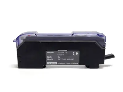 FS-V21RP, FU-67V | Keyence FS-V21RP Fiber Amplifier Main Unit w/ FU-67V Reflective Fiber Unit -  Used