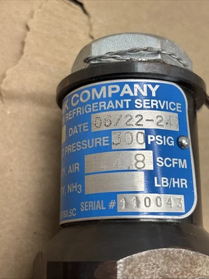 NEW Cyrus Shank 800/300 Psi