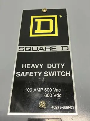 USED SQUARE D HU363