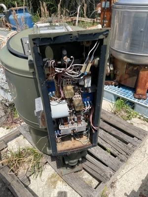 Bock FP-205 20 x 12 perforate basket centrifuge, 304SS.